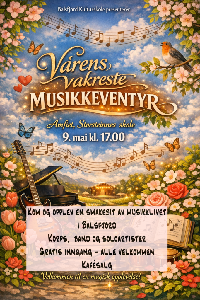 Vårens vakreste musikkeventyr 2026