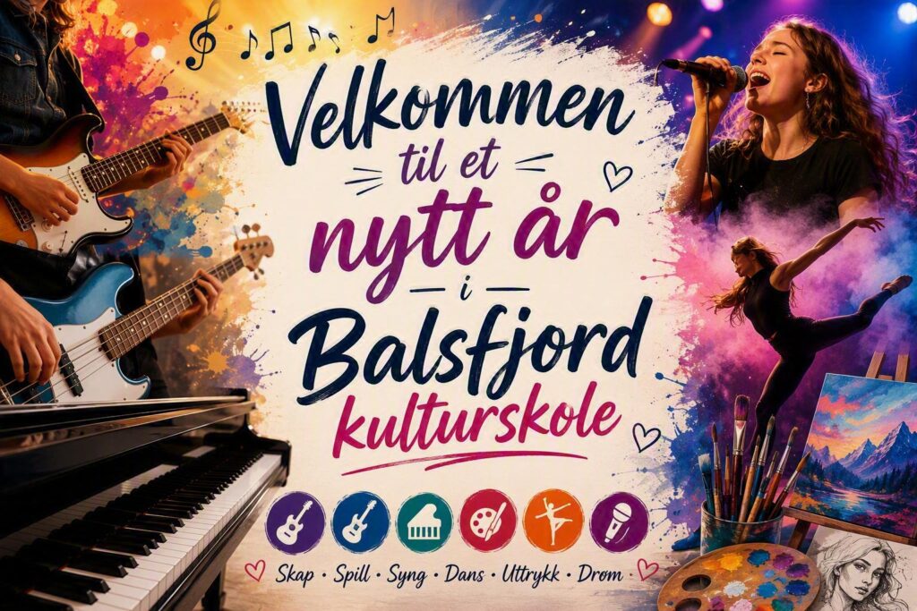 Velkommen til nytt kulturskoleår 2026/27